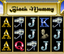 Black Mummy Dice